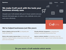 Tablet Screenshot of experiencehq.net